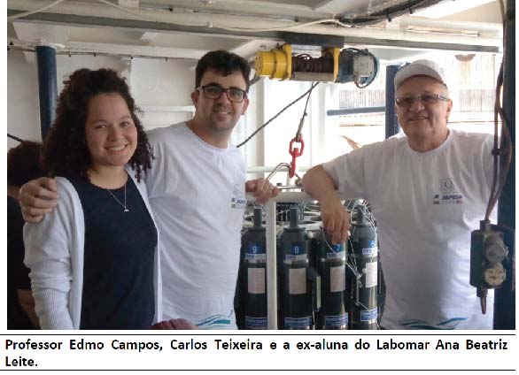 Labomar Professores do LABOMAR participam de Expedição marítima parte de Santos ...